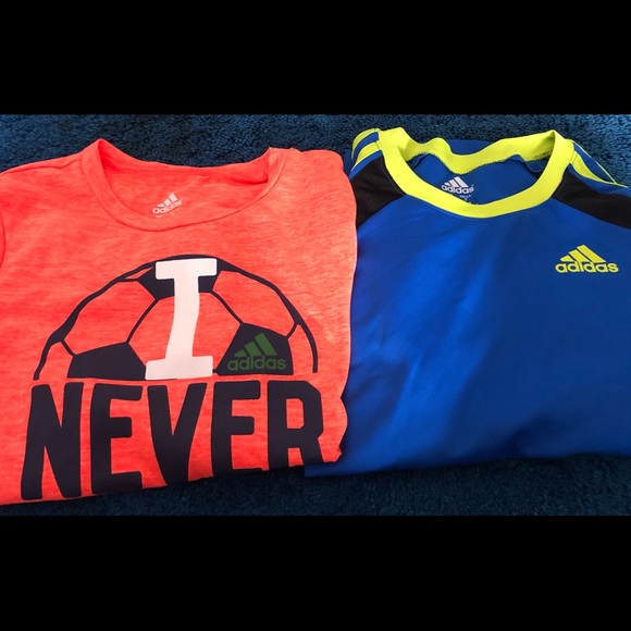 Boys Adidas Shirt Bundle Size 7